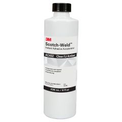 3M™ Scotch-Weld™ Instant Adhesive Accelerator AC452, Amber, 8 fl oz/236 mL Bottle, 4 per case