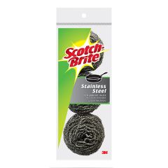 Scotch-Brite® Stainless Steel Scouring Pad 214C-24, 24/3, 3 pack