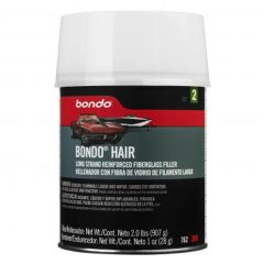 Bondo® Hair Long Strand Fiberglass Reinforced Filler, 00762ES, 1 Quart, 4 per case