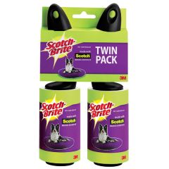 Scotch-Brite™ Pet Hair Roller Twin Pack 839RS-70TP, 6/case, twin Pack