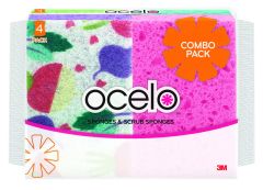 ocelo™ Combo Pack 8025-T, 12/4, 4.7 in x 3 in x .6 in, 4 pack
