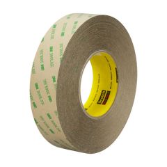 3M™ Adhesive Transfer Tape 9672LE, Clear, 48 in x 180 yd, 5 mil, 1 roll per case Bulk