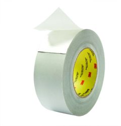 3M™ Aluminum Foil Tape 427, Silver, 2.66 in x 180 yd, 4.6 mil, 4 rolls per case Bulk
