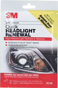3M™ Quick Headlight Renewal Plus, 39186, 6 per case