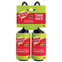 Scotch-Brite™ Lint Roller Twin Pack 836RS-70TP, 6/cs