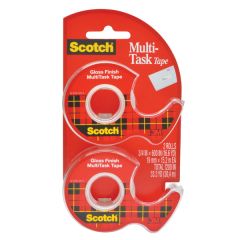 Scotch® MultiTask Tape, 25DM-2 3/4 in x 600 in