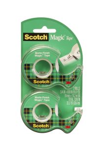 Scotch® Magic™ Tape 122DM-2COL-15, 3/4 in x 700 in (19 mm x 19,4 m)