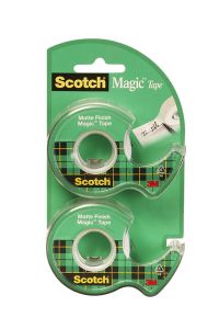 Scotch® Magic™ Tape 119SDM-2, 1/2 in x 750 in