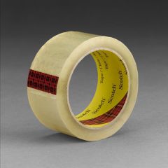 Scotch® High Tack Box Sealing Tape 3743 Clear, 4-1/4 in x 1000 yd Bulk