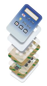 3M™ Membrane Switch Spacer Double Linered 9059MP, Clear, 24 in x 36 in 12.7 mil, 50 per case