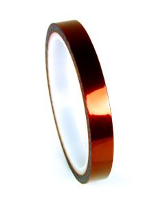 3M(TM) Polyimide Film Electrical Tape 1205, Amber, Acrylic Adhesive, 1 mil film, log rolls (25 yds x 36 yds)