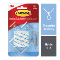 Command™ Clear Jewelry Rack 17097CLR-ES