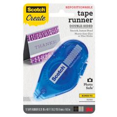Scotch® Tape Runner Repositionable 055-RPS-CFT, .31 x 49 ft