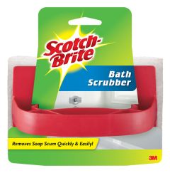 Scotch-Brite® Bath Scrubber 7723, 5.8 in x 3.8 in (147 mm x 96 mm), 12/1