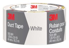 3M™ White Duct Tape 3920-WH, 1.88 in x 20 yd (48 mm x 18,2 m)