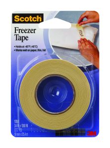 Scotch® Freezer Tape 178, 3/4 in x 1000 in (19 mm x 25,4 mm)
