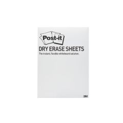 Post-it® Super Sticky Dry Erase Surface DEFPackReg, 7 in. x 11.375 in. (177 mm x 288 mm)
