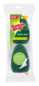 Scotch-Brite® Heavy Duty Kitchen Scrubber Refills 481-WB, 7/2