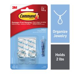 Command™ Clear Medium Crystal Hook 17095CLR-ES