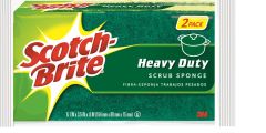 Scotch-Brite® Heavy Duty Scrub Sponge 455-2-6, 6/2, 2 pack