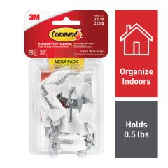 Command™ Small Wire Hooks Mega Pack 17067-MPES