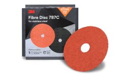 3M™ Fibre Disc 787C, 87256, 4-1/2 in x 7/8 in, 36+, Single Pack, 10 per case