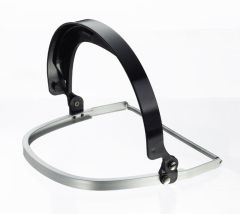 3M™ Elevated Temperature Universal Faceshield Holder For Hard Hat H24T, Black, 10 EA/Case
