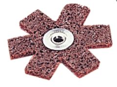 Standard Abrasives™ Surface Conditioning Star, 724606, 2 in x 1/4-20, MED, 50 per case