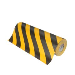 3M™ Safety-Walk™ Slip-Resistant General Purpose Tapes and Treads 613, Black/Yellow Stripe, 1 in x 60 ft, Roll, 4/case