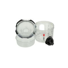 3M™ PPS™ Series 2.0 Spray Cup System Kit, 26028, Micro (3 fl oz, 90 mL), 200 Micron Filter, 1 kit per case