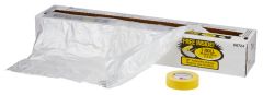 3M™ Plastic Sheeting with 388N Yellow Masking Tape (36mm), 06724, 16 ft x 400 ft