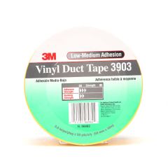 3M™ Vinyl Duct Tape 3903 Yellow, 2 in x 50 yd 6.5 mil, 24 per case Conveniently Packaged