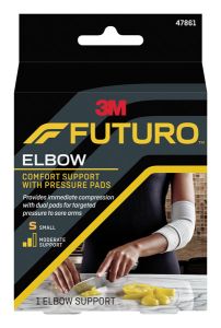 FUTURO™ Comfort Elbow with Pressure Pads, 47861ENR, Small