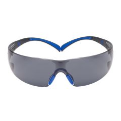 3M™ SecureFit™ Safety Glasses SF402SGAF-BLU, Blue/Gray, Gray Scotchgard™ Anti-fog Lens, 20 EA/Case