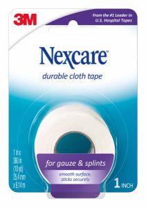 Nexcare™ Durable Cloth First Aid Tape, 791-1PK, 1 in x 10 yds.