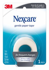 Nexcare™ Gentle Paper First Aid Tape 781-1PK, 1 in x 10 yds.