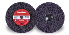 Scotch-Brite™ Roloc™+ Clean and Strip XT Pro Disc, TR+, 4 in x 1/2 in, S XCS, Single Pack, 10 per case