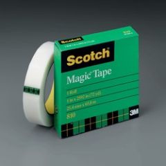 Scotch® Magic™ Tape 810, 1 in x 2592 in, Boxed