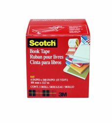 Scotch® Book Tape 845, 4 in x 15 yd