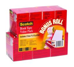 Scotch® Book Tape Value Pack 845-VP
