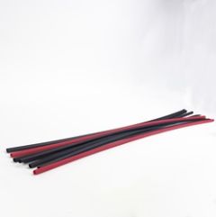 3M™ Heat Shrink Thin-Wall Tubing FP-301-1/8-6"-Black-10-10 Pc Pks, 6 in
Length pieces, 10 pieces/pack, 10 packs/case