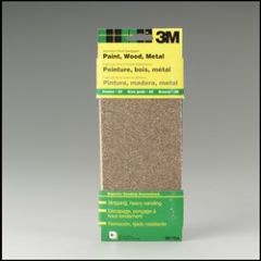 3M™ Aluminum Oxide Sandpaper 9017NA, 3-2/3 in x 9 in, Coarse grit, 6 Sheet, Open Stock
