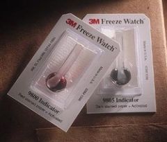 3M™ Freeze Watch™ Indicator 9800FW, -4C,25F, 400 per case - discontinued see part#25100-26F/-3C