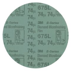 3M™ Diamond Microfinishing Film PSA Disc 675L, 125 Mic, Orange, 12 in x
NH, Die 1200B, 3 per case