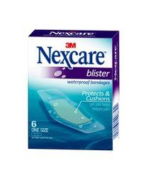 Nexcare™ Blister Waterproof Bandages BWB-06, One Size