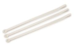3M™ Nylon 6/6 Screw-Mount Cable Tie CT8NT50S-M, 8.60 in x 0.18 in x 0.06
in, Natural, 1000/Bag, 10,000/Case