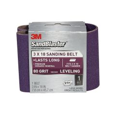 SandBlaster™ Sanding Belts 9189NA 3 in x 18 in