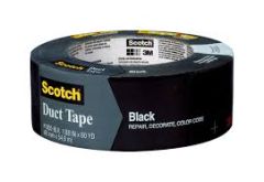 Scotch® Black Duct Tape 