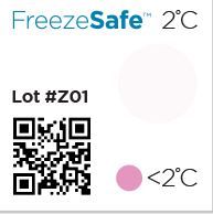 FreezeSafe 2°C Indicator (Pack Format)