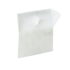 3M™ Hang Tab 1076, Clear, 2 in x 2 in, 250 per case (10 tabs/pad 50
pads/pack 5 packs/case), Conveniently Packaged